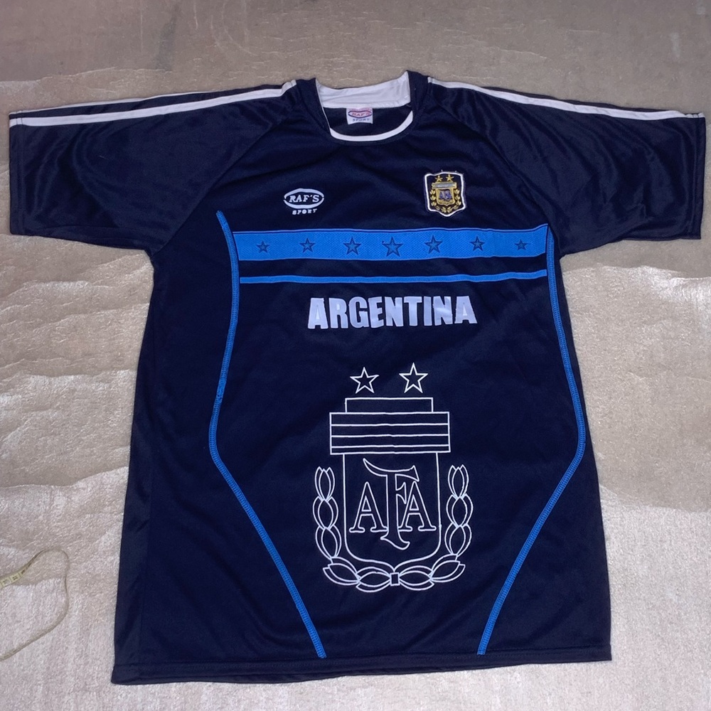 Vintage y2k Argentina dark blue jersey